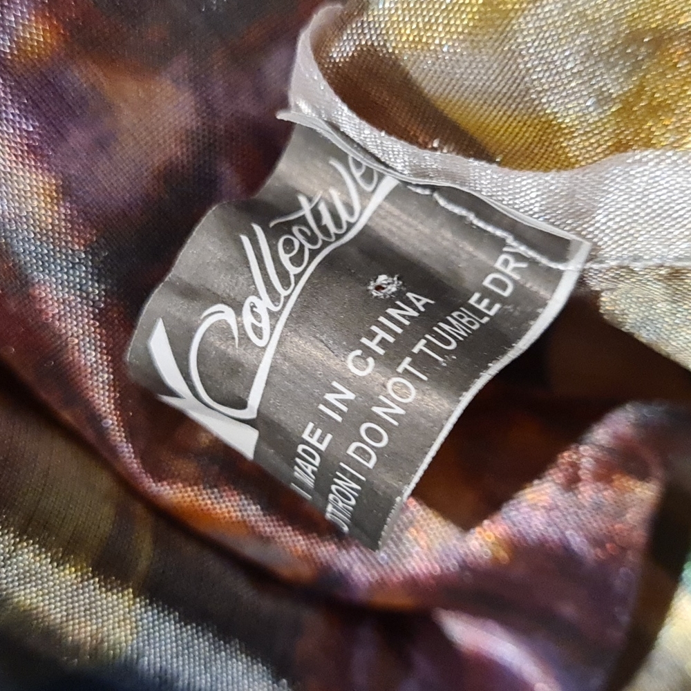 SLY Collective Bright & Colourful Lightweight Patterned Snood Scarf - Picture 5 of 6